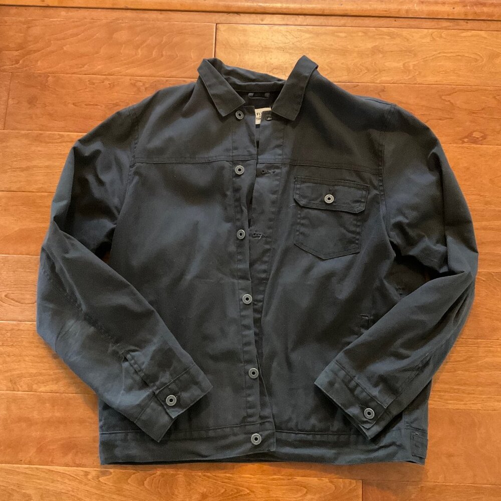 Flint and Tinder Flannel-Lined Waxed Trucker Jacket